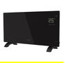 Hombli Calentador Convector de Vidrio 2000W Negro
