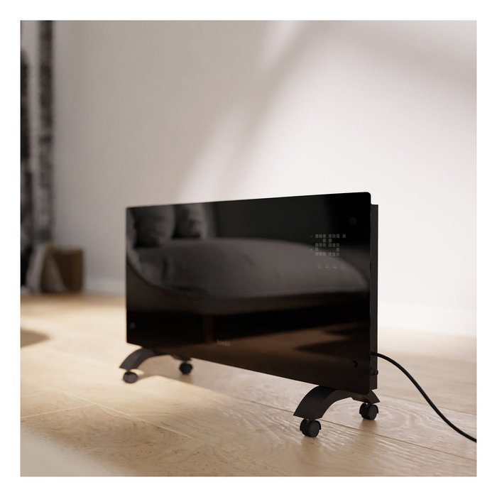 Hombli Glass Convection Heater 2000W Negro Hombli Glass Convection Heater 2000W Negro