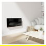 Hombli Calentador Convector de Vidrio 2000W Negro