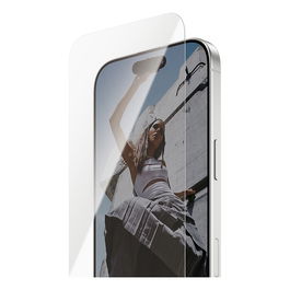 PanzerGlass SAFE Vidrio Protector Pantalla para iPhone 17 / iPhone 16 Pro Ultra-Wide Fit con EasyAligner