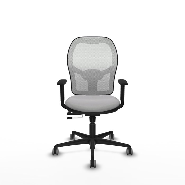 PIQUERAS Y CRESPO Silla de oficina Jorquera Gris claro y Blanco PIQUERAS Y CRESPO Silla de oficina Jorquera Gris claro y Blanco