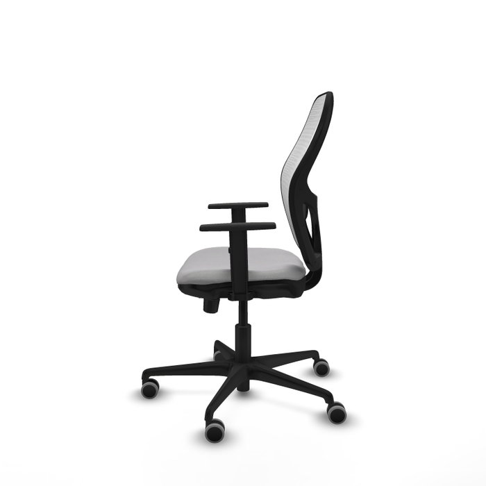 PIQUERAS Y CRESPO Silla de oficina Jorquera Gris claro y Blanco PIQUERAS Y CRESPO Silla de oficina Jorquera Gris claro y Blanco