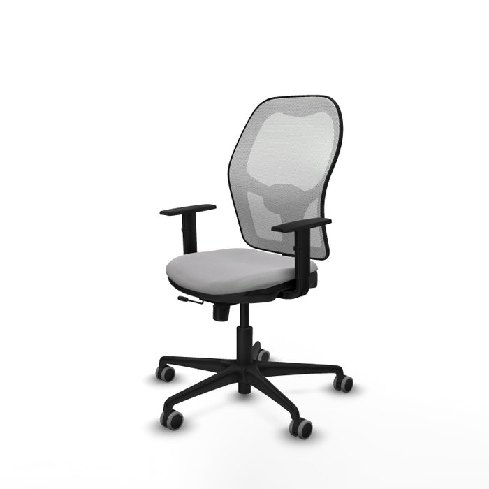 PIQUERAS Y CRESPO Silla de oficina Jorquera Gris claro y Blanco PIQUERAS Y CRESPO Silla de oficina Jorquera Gris claro y Blanco