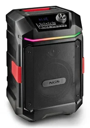 NGS Wild Bash Compact Altavoz para fiestas 240W Negro