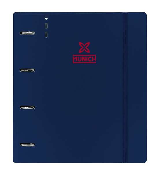 Carpeta de anillas Munich Royal Azul 27 X 32 X 4 cm