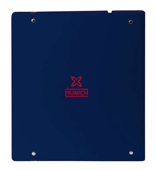 Carpeta de anillas Munich Royal Azul 27 X 32 X 4 cm