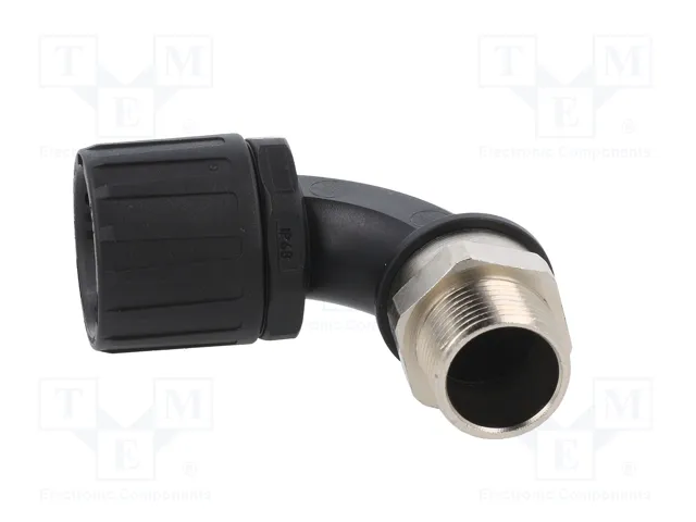 HELLERMANNTYTON Conector angular 90° HelaGuard M20