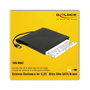DeLOCK 42603 Carcasa externa para unidades Ultra Slim SATA 9,5 mm a USB tipo A