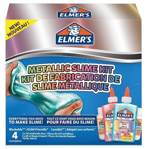 Elmer's Kit de Slime Starter Pack con Colores Metálicos