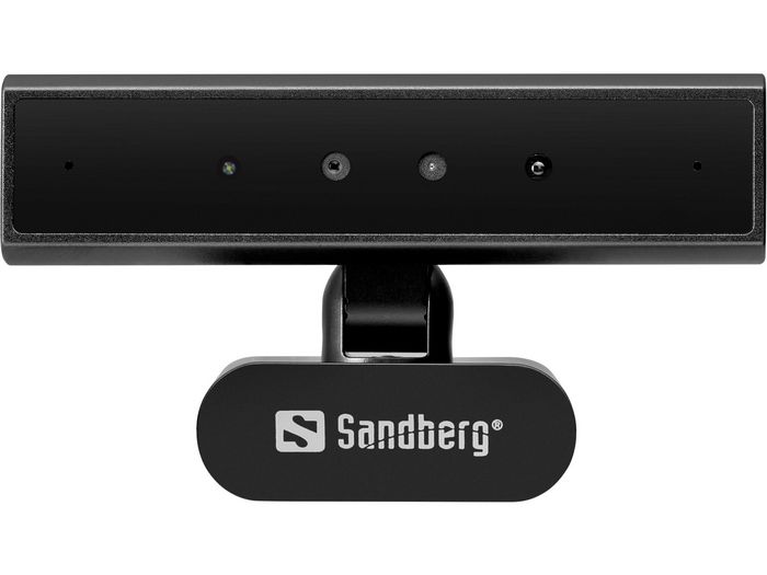 Sandberg Face Scan Webcam Mini Pro - Cámara Web 2K para Windows Hello, Reconocimiento Facial, Clip y Micrófono Integrado Sandberg Face Scan Webcam Mini Pro - Cámara Web 2K para Windows Hello, Reconocimiento Facial, Clip y Micrófono Integrado