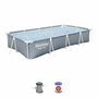 Bestway Kit Piscina Tubular elevada Steel Pro 366 x 201 x 66 cm