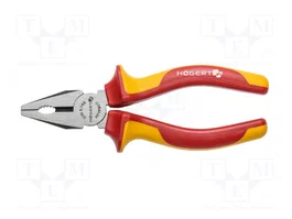 HÖGERT TECHNIK Alicates universales aislados 160 mm 1 kV AC