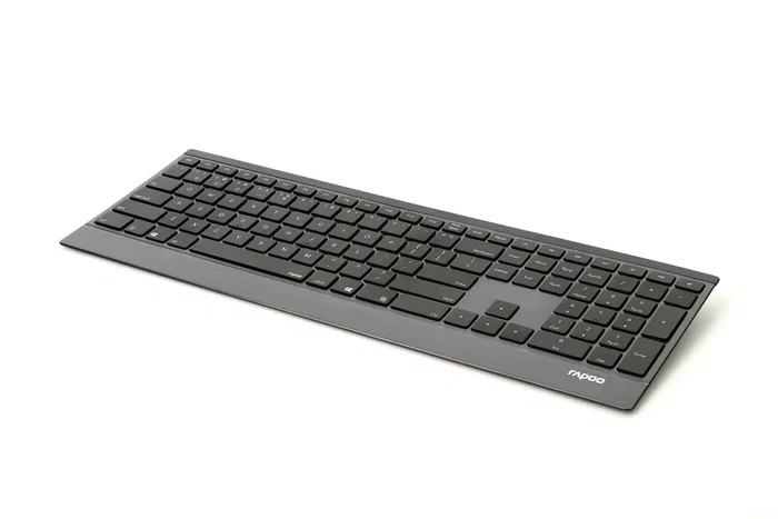 Rapoo E9500M Teclado Inalámbrico Negro, Diseño Polaco (QWERTY)