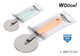 Wooow Cortapizza Acero Inoxidable 20 cm x 7.5 cm (36 Unidades)