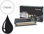Lexmark Cartucho de tóner Negro C746H1KG para C746 y C748