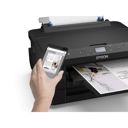 Impresora A3 Epson Workforce WF-7210DTW WiFi/ Dúplex/ Negra