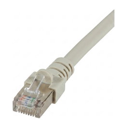 EFB Elektronik Cable de parcheo RJ45 Cat5e SF/UTP LSZH 0,25m Gris