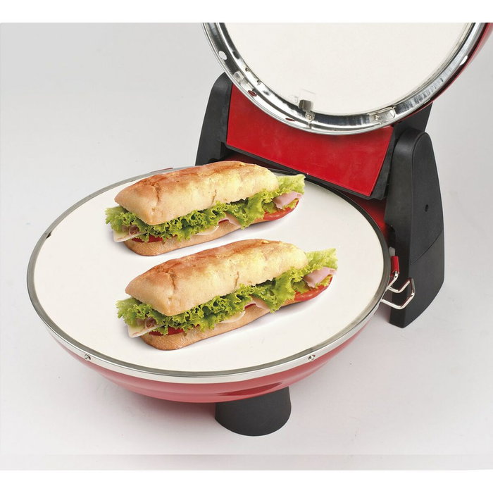G3 Ferrari Napoletana Red Pizzeria Snack Pizza Oven de 1200W