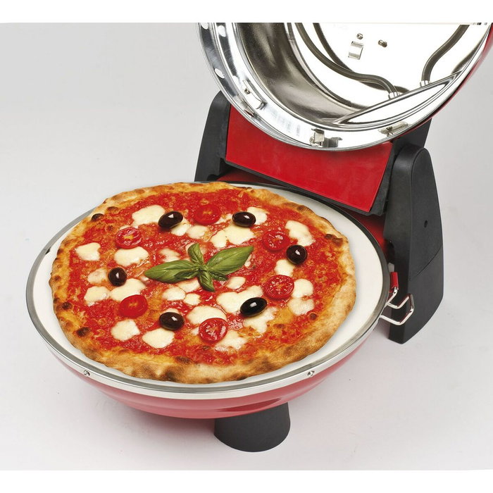 G3 Ferrari Napoletana Red Pizzeria Snack Pizza Oven de 1200W