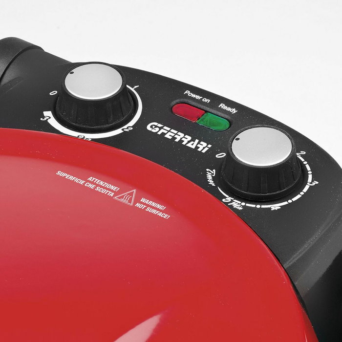 G3 Ferrari Napoletana Red Pizzeria Snack Pizza Oven de 1200W
