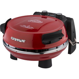 G3 Ferrari Napoletana PizzaOven con 2 piedras, Rojo