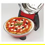 G3 Ferrari G 10032 Pizzeria Snack Napoletana Rojo, Horno para Pizza con Piedra, hasta 31cm, 400°C, 1200W, Incluye Accesorios
