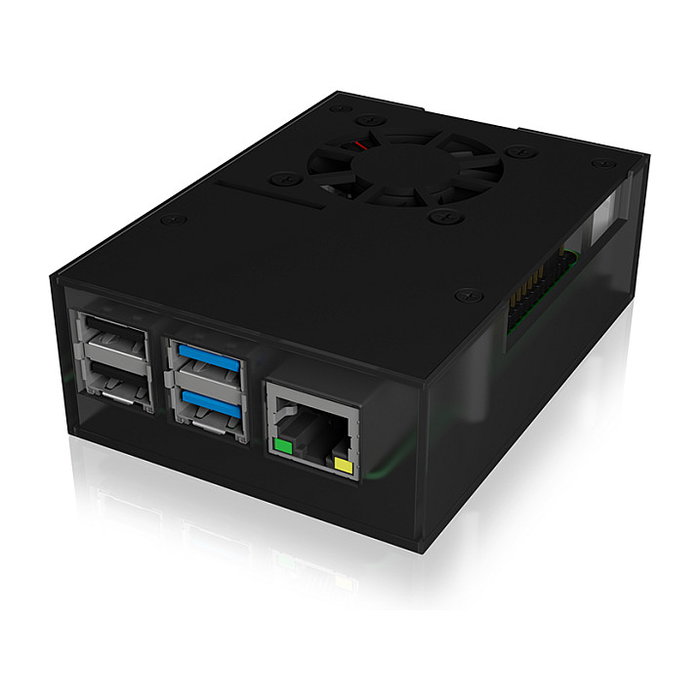 ICY BOX IB-RP108 Funda para Raspberry Pi con Aluminio y Acrílico ICY BOX IB-RP108 Funda para Raspberry Pi con Aluminio y Acrílico