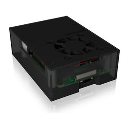 ICY BOX IB-RP108 Funda para Raspberry Pi con Aluminio y Acrílico