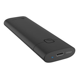 ICY BOX Spade Case 1806 Caja Externa SSD NVMe M.2 USB 3.2 Gen 2 Tipo C 10 Gbit/s para Unidades de 22-80mm, Aluminio Negro