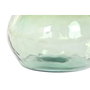 DKD Home Decor Jarrón de Cristal Reciclado Orgánico Verde Oscuro 39L