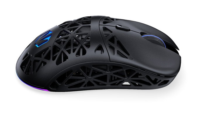Endorfy LIV Wireless Mouse Gaming Inalámbrico Ultraligero con Sensor PixArt PAW3311 y Retroiluminación ARGB