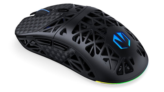 Endorfy LIV Wireless Mouse Gaming Inalámbrico Ultraligero con Sensor PixArt PAW3311 y Retroiluminación ARGB