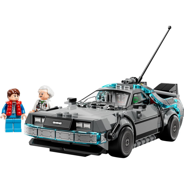 LEGO 77256 Speed Champions Máquina del Tiempo de Regreso al Futuro - Juego de Construcción de 357 Piezas para Niños y Niñas de 9+ Años