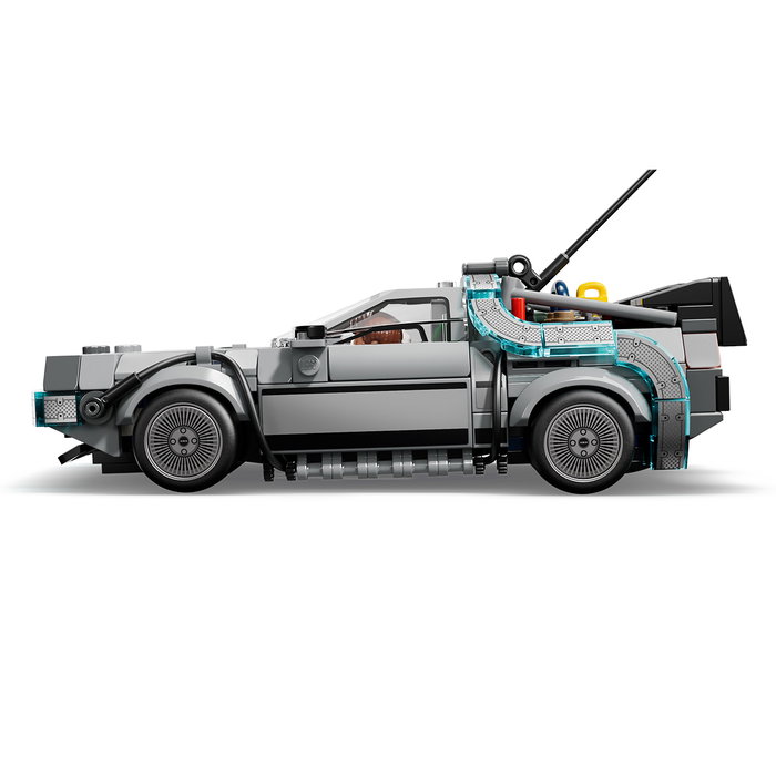 LEGO 77256 Speed Champions Máquina del Tiempo de Regreso al Futuro - Juego de Construcción de 357 Piezas para Niños y Niñas de 9+ Años