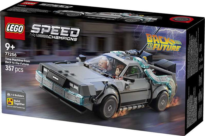 Lego Speed Champions Juego de Construcción Coche DeLorean Máquina del Tiempo Regreso al Futuro