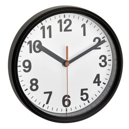 Tfa TFA 60.3538.01 Reloj de pared analógico controlado por radio negro