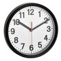 Tfa TFA 60.3538.01 Reloj de pared analógico controlado por radio negro