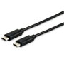 Equip Cable USB-C a USB-C 1m 60W Negro