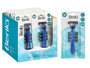 Berilo Maquinilla Afeitar Azul con 4 Recambios de 3 Hojas - Dimensiones 9.8 x 19.4 x 3 cm (Set de 24)