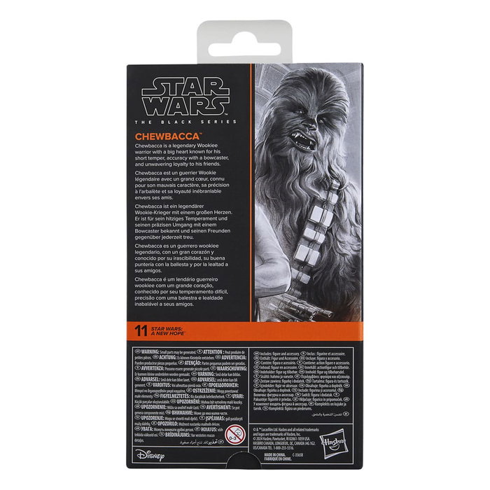 Hasbro Star Wars The Black Series Figura Chewbacca Una Nueva Esperanza 15 cm Hasbro Star Wars The Black Series Figura Chewbacca Una Nueva Esperanza 15 cm