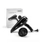 Babyliss Secador de pelo negro 2000W con cable retráctil y función iónica