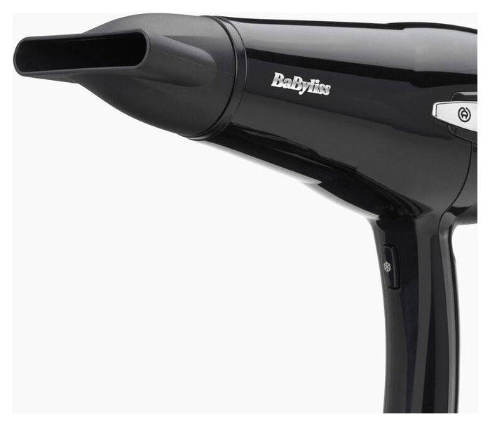 Babyliss Secador D374DE 2000W con Cable Retráctil Negro