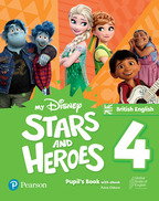 LONGMAN, My Disney Stars and Heroes British Edition Level 4 Pupil's Book with eBo - Anna Osborn
