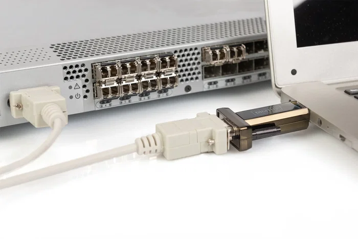 Digitus Adaptador USB 2.0 a RS232 con cable de 80 cm