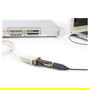Digitus Adaptador Serie USB 2.0 D-Sub Macho Negro