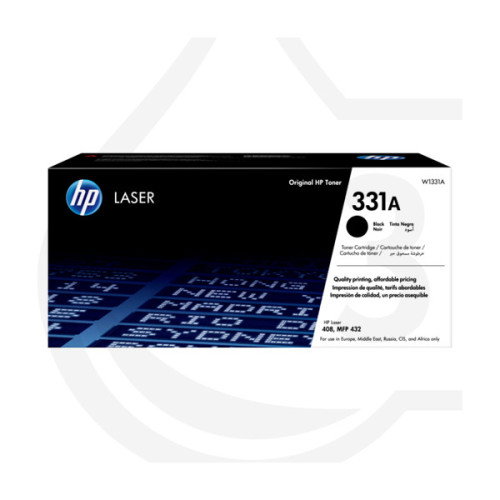HP 331A Cartucho de Tóner Original Negro (W1331A)