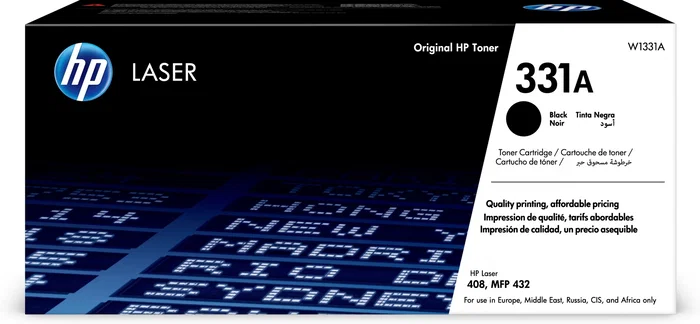 HP 331A W1331A Cartucho de Tóner Negro Original