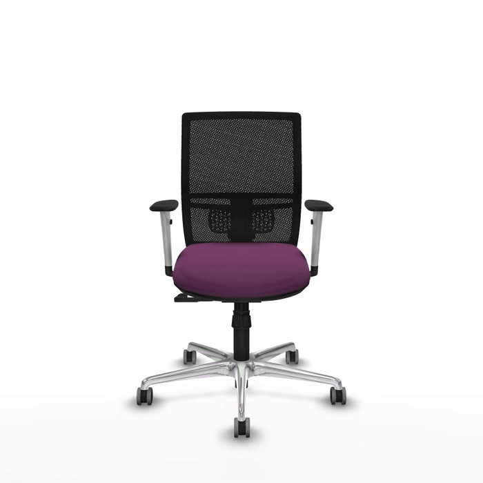 PIQUERAS Y CRESPO Silla de oficina Yunquera con mecanismo Sincro Morada PIQUERAS Y CRESPO Silla de oficina Yunquera con mecanismo Sincro Morada