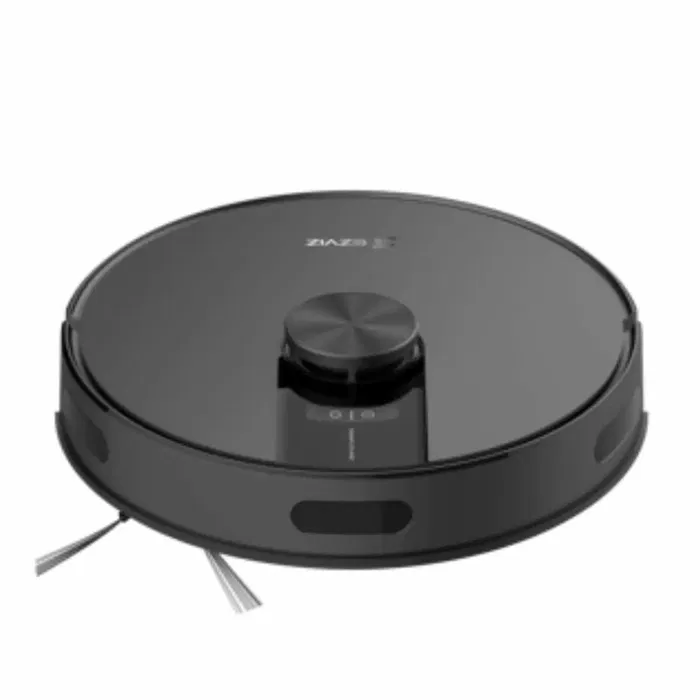 EZVIZ CS-RE4P-PBT2 Robot Aspirador con Fregado Potente 4000Pa, Autovaciado Hasta 90 Días, Navegación LiDAR, Negro