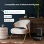 EZVIZ RE4 Plus Robot Aspirador y Fregasuelos Negro